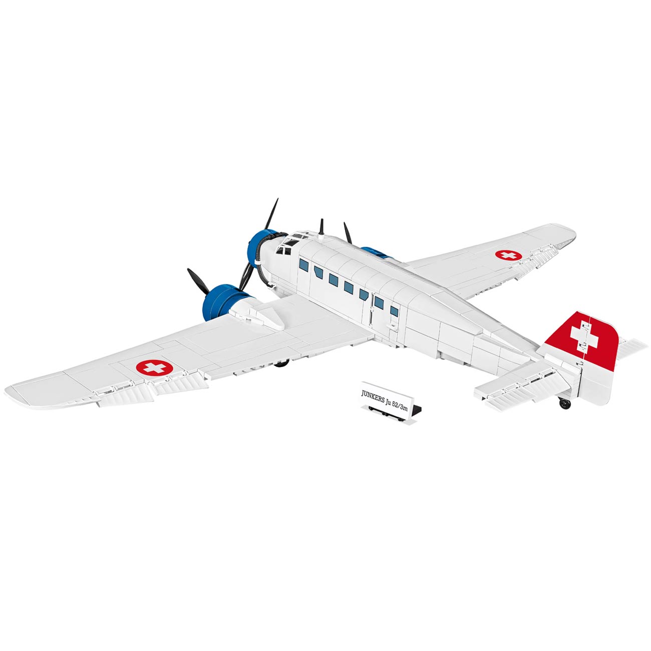 Cobi Historical Collection Bausatz Flugzeug Junkers JU 52/3M 542 Teile 5711 Bild 1