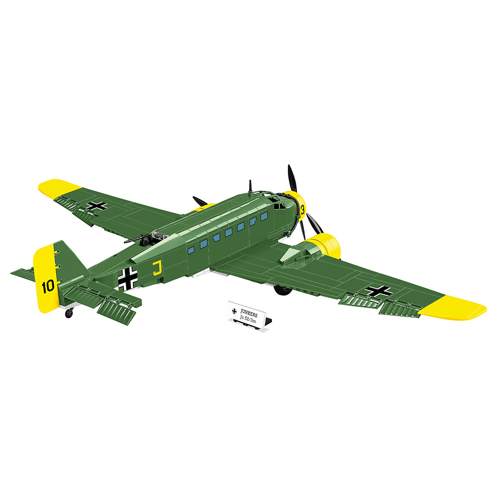 Cobi Historical Collection Bausatz Flugzeug Junkers JU 52/3M Kreta 1942 548 Teile 5710 Bild 1