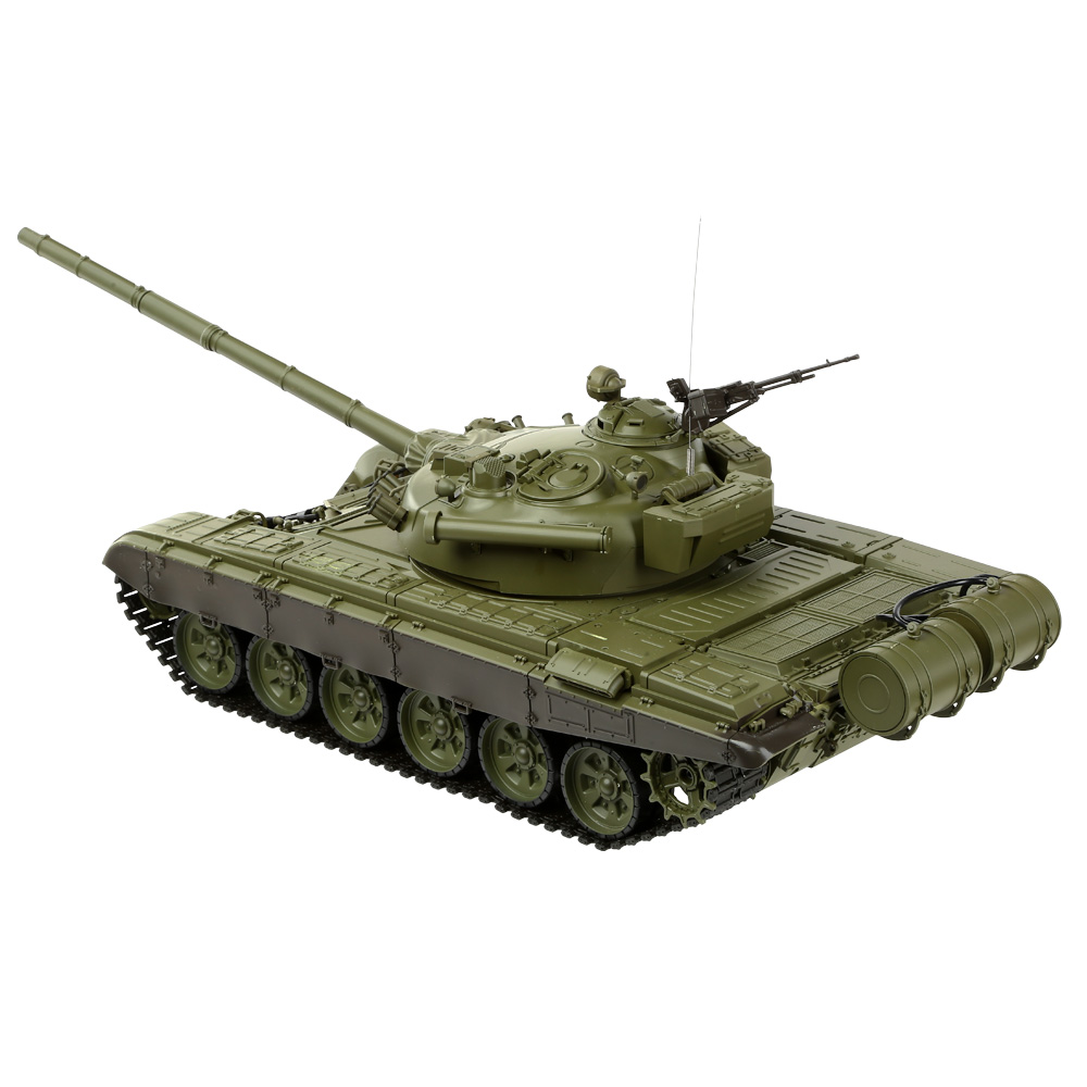 Heng-Long RC Panzer T-72, grün 1:16 schussfähig, Infrarot-Gefechtssystem, Rauch & Sound, RTR Bild 3