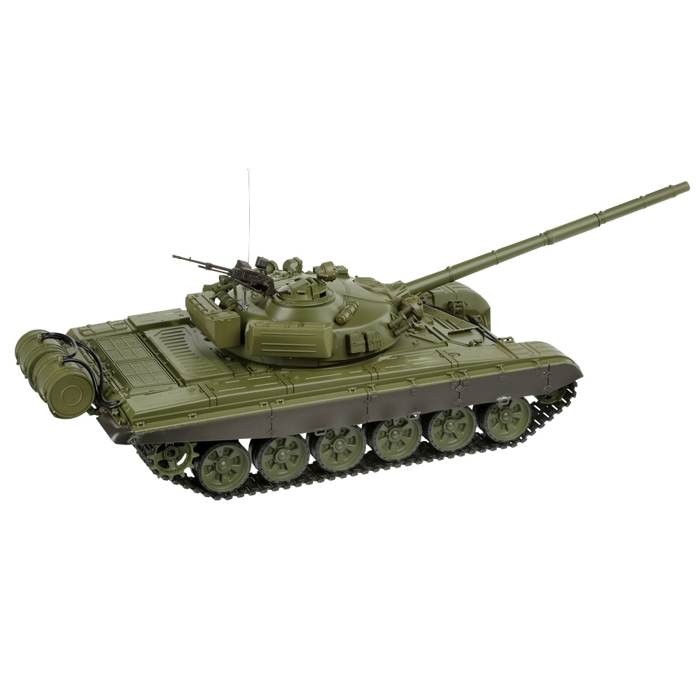 Heng-Long RC Panzer T-72, grün 1:16 schussfähig, Infrarot-Gefechtssystem, Rauch & Sound, RTR Bild 4