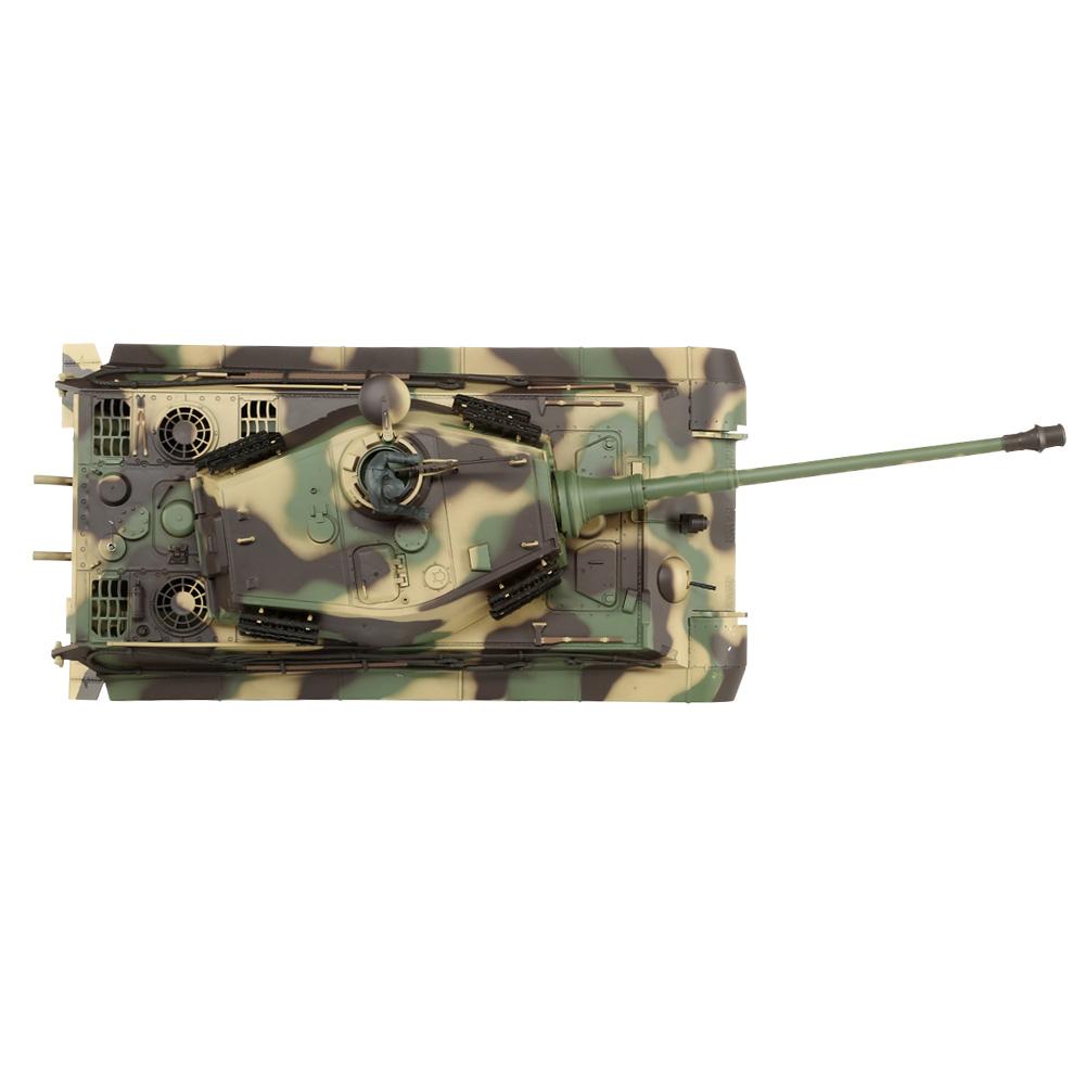 Amewi Rc Panzer Knigstiger Henschelturm, 1:16, RTR, schussfhig, Infrarot-Gefechtssystem, Rauch & Sound, Metallgetriebe, Me Bild 9