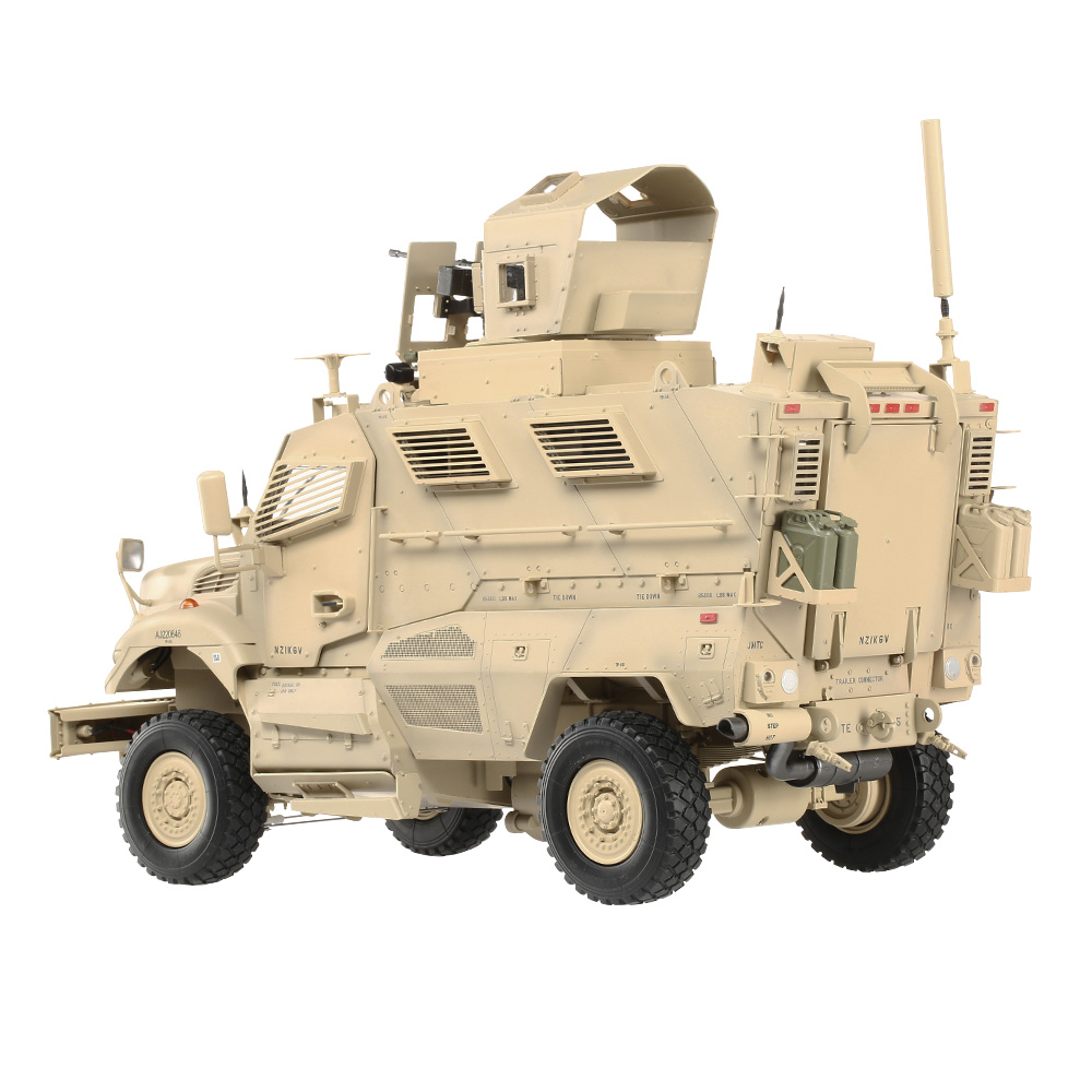 Torro RC US Militärfahrzeug Maxx Pro MRAP 1:16 Licht und Sound sandfarben Bild 3