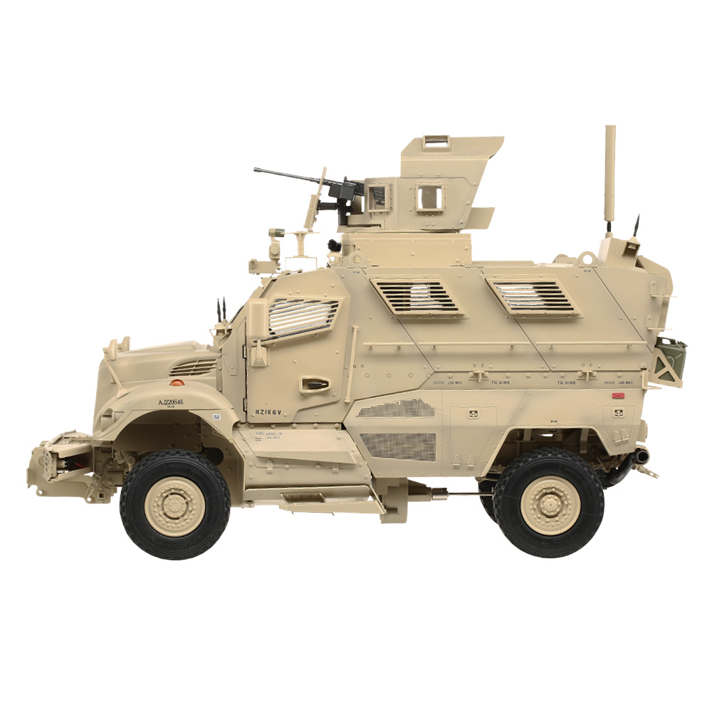 Torro RC US Militärfahrzeug Maxx Pro MRAP 1:16 Licht und Sound sandfarben Bild 1