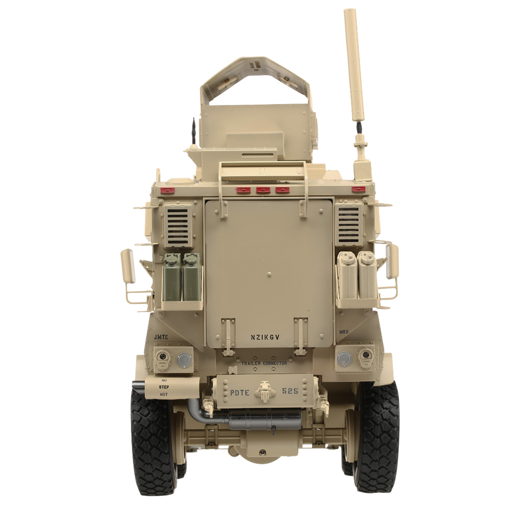 Torro RC US Militärfahrzeug Maxx Pro MRAP 1:16 Licht und Sound sandfarben Bild 8