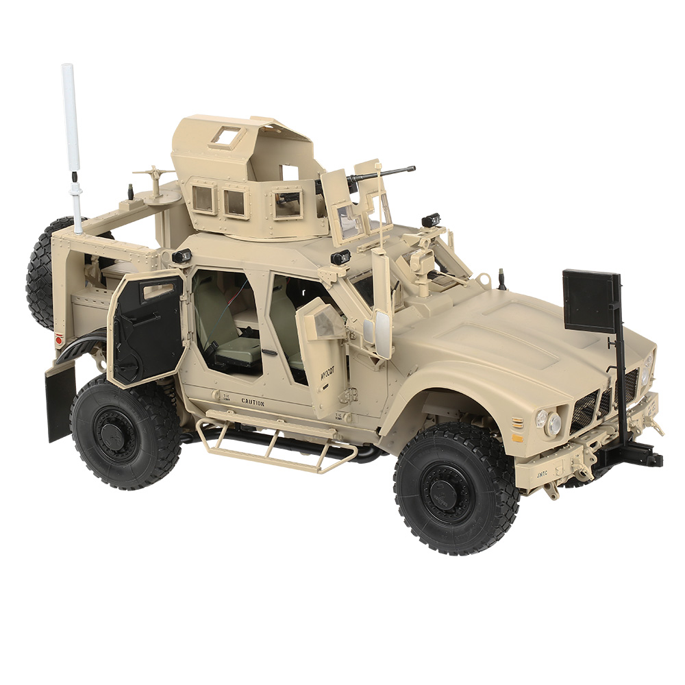 Torro RC US Militärfahrzeug M-ATV MRAP 1:16 Licht und Sound sandfarben Bild 1