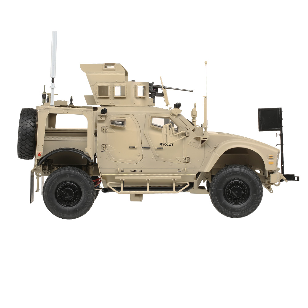 Torro RC US Militrfahrzeug M-ATV MRAP 1:16 Licht und Sound sandfarben Bild 6