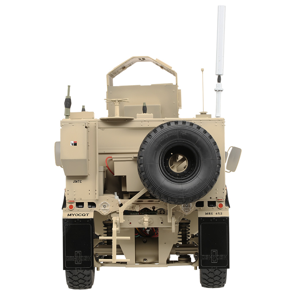 Torro RC US Militrfahrzeug M-ATV MRAP 1:16 Licht und Sound sandfarben Bild 8