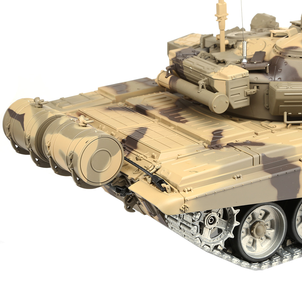 Amewi Rc Panzer Russischer T-90 tarn, 1:16, RTR, schussf., Infrarot-Gefechtssystem, Rauch & Sound, Metallgetriebe -ketten Bild 6