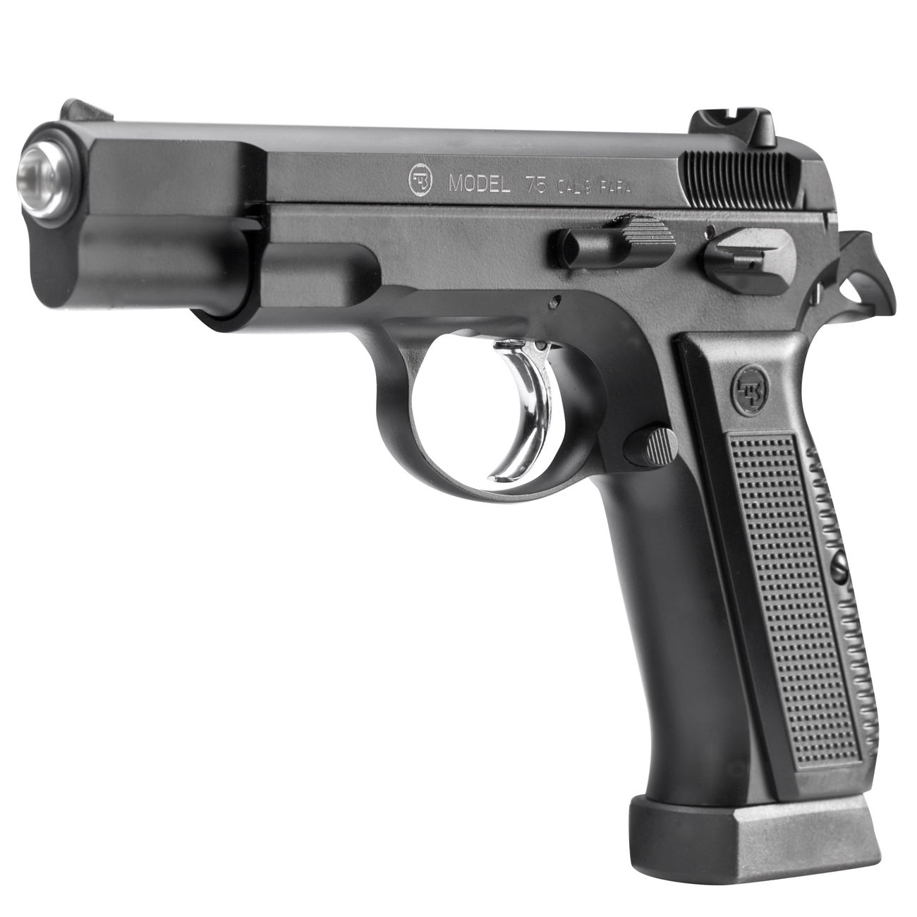 ASG CZ75 Ceska Zbrojovka CO2 Luftpistole 4,5mm BB Vollmetall schwarz Bild 1