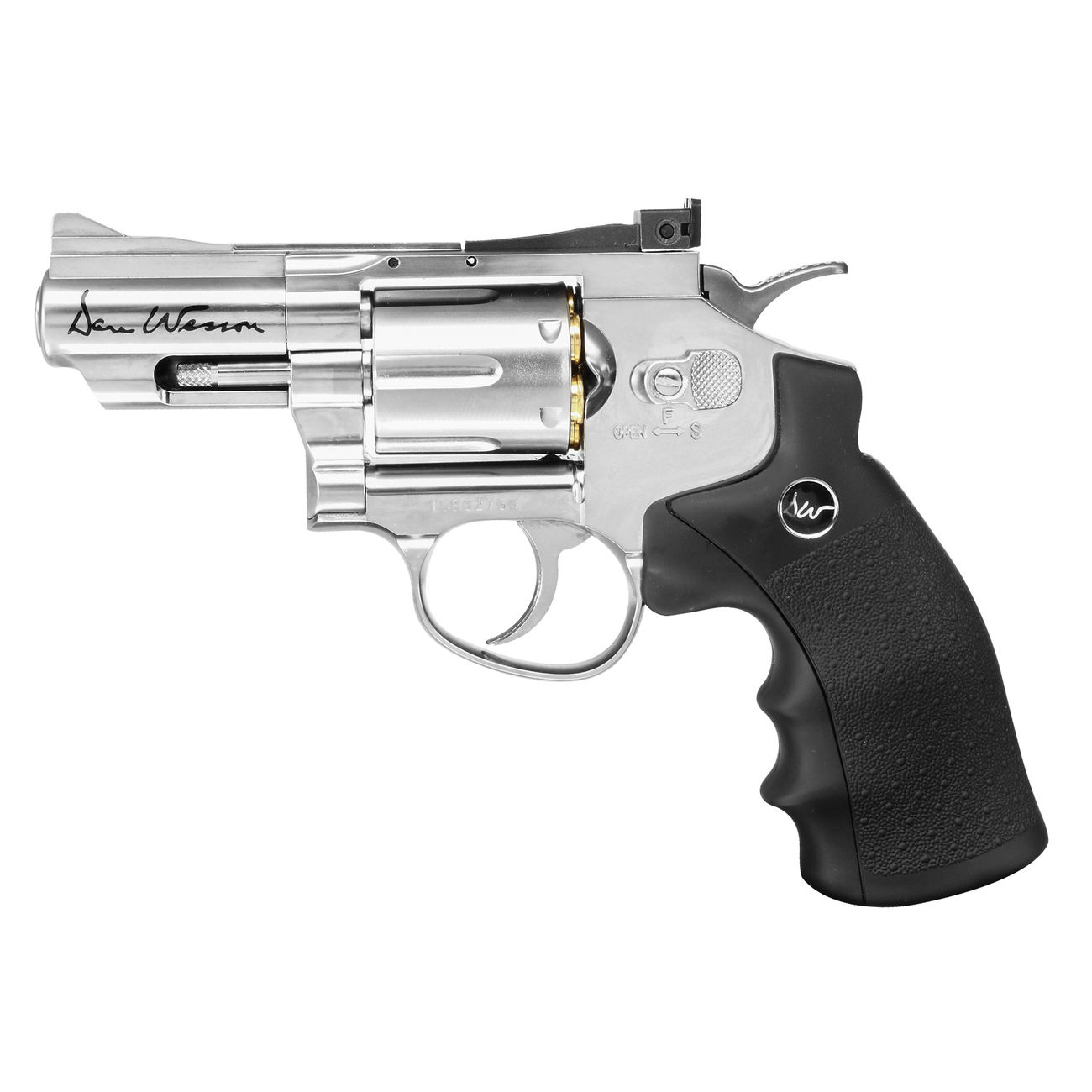 ASG Dan Wesson 2,5 Zoll 4,5mm BB CO2 Revolver silber Bild 1