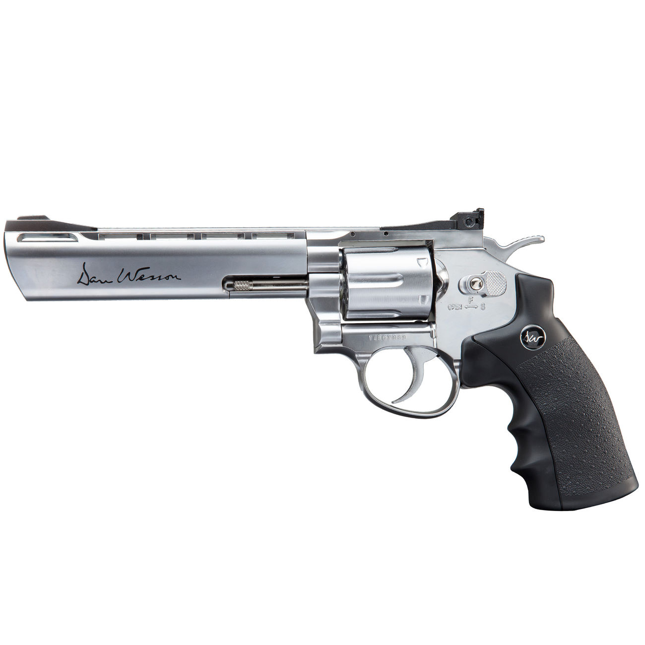 ASG Dan Wesson 6 Zoll 4,5mm BB CO2 Revolver silber