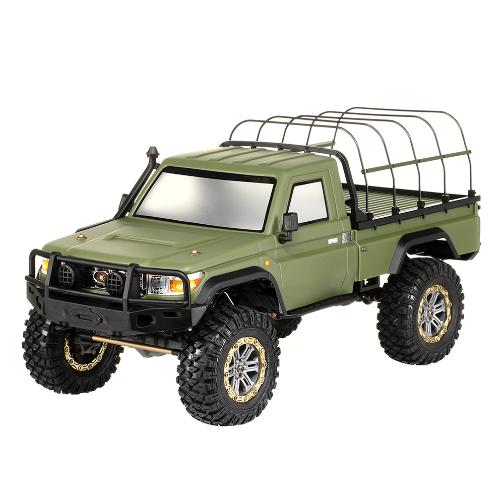 AMXROCK RCX10PS Crawler Profi 1:10 2-Gang Schaltgetriebe Militr Grn Bild 1