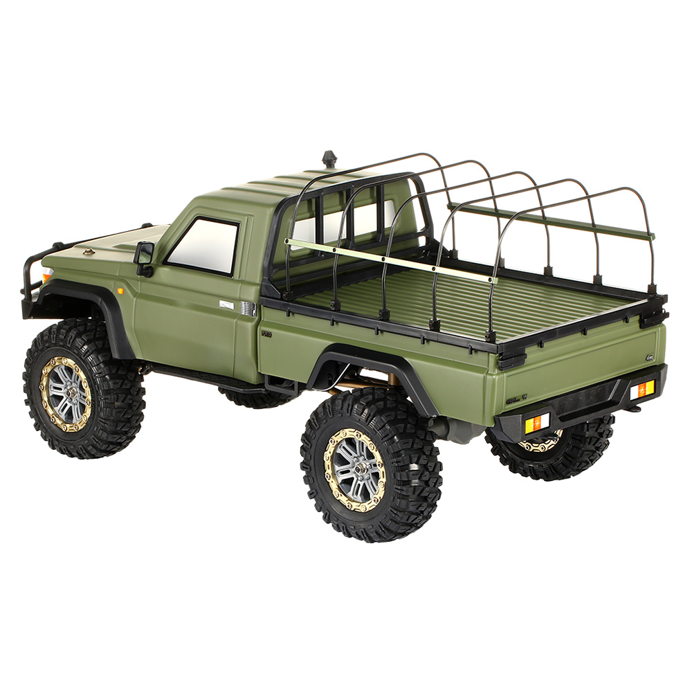 AMXROCK RCX10PS Crawler Profi 1:10 2-Gang Schaltgetriebe Militr Grn Bild 3