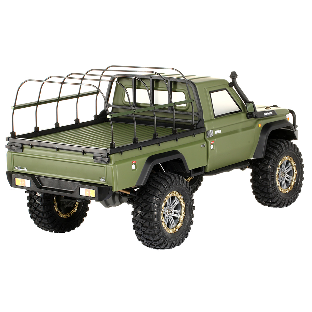 AMXROCK RCX10PS Crawler Profi 1:10 2-Gang Schaltgetriebe Militr Grn Bild 4