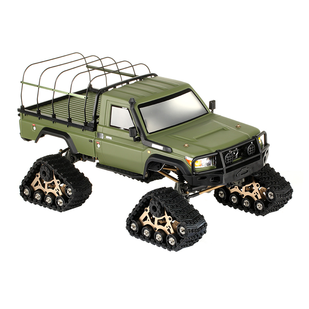 AMXROCK RCX10PTS 1:10 Crawler Profi inkl. Kettenfahrwerk Militr Grn