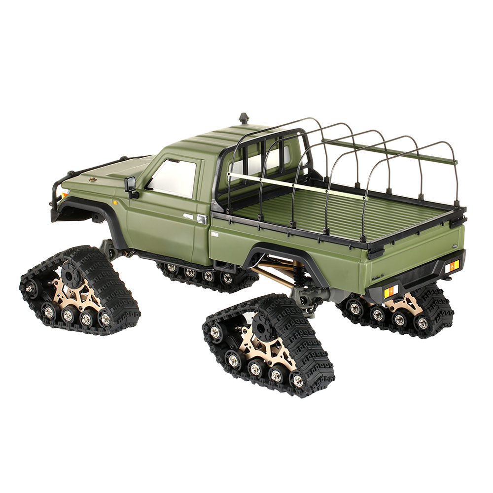 AMXROCK RCX10PTS 1:10 Crawler Profi inkl. Kettenfahrwerk Militr Grn Bild 3
