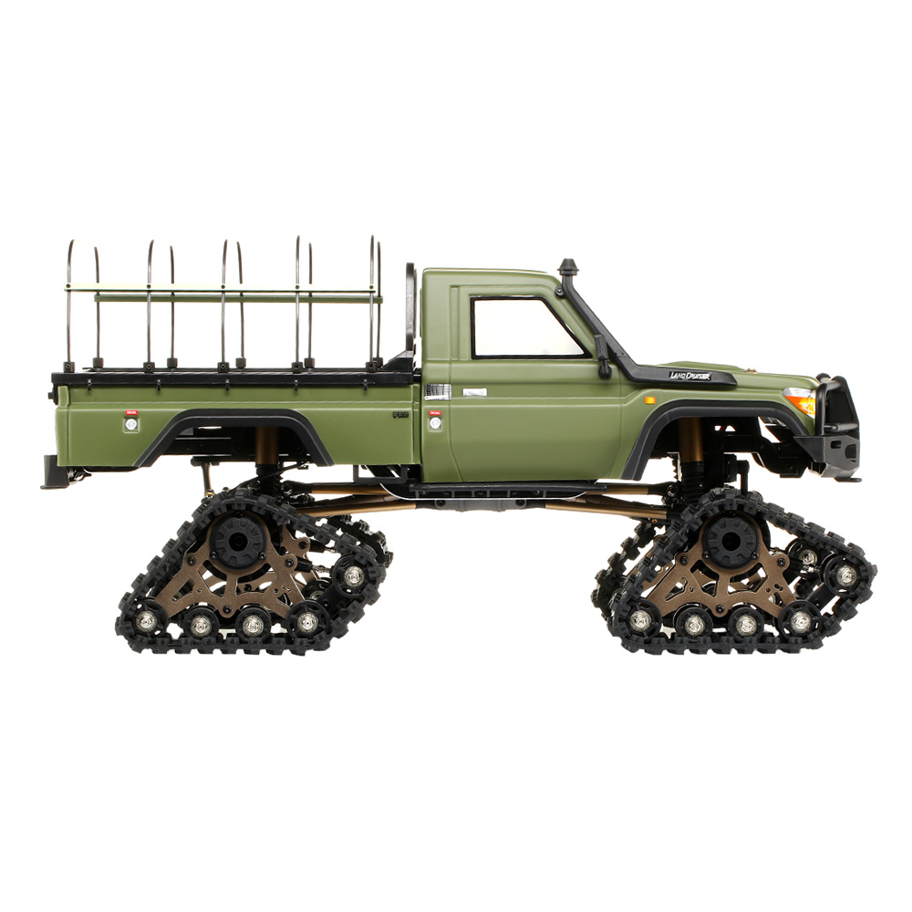 AMXROCK RCX10PTS 1:10 Crawler Profi inkl. Kettenfahrwerk Militr Grn Bild 5