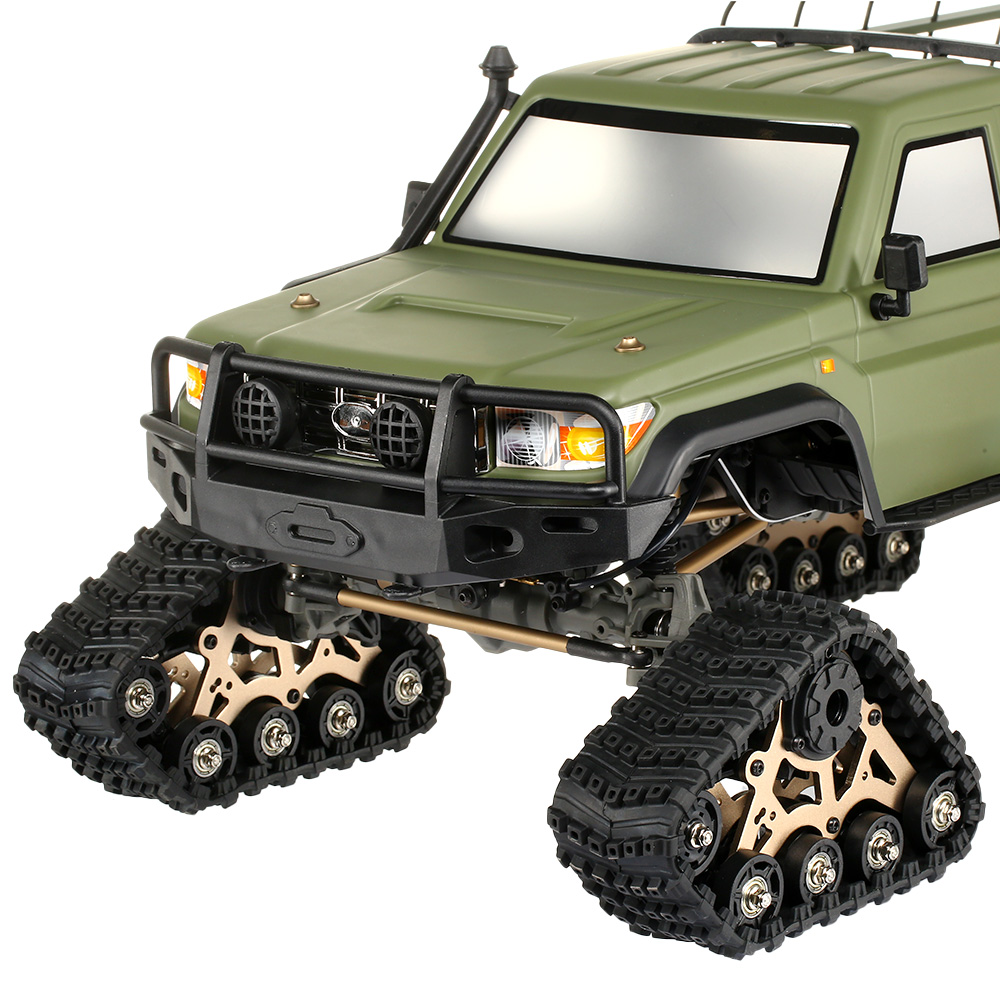 AMXROCK RCX10PTS 1:10 Crawler Profi inkl. Kettenfahrwerk Militr Grn Bild 6