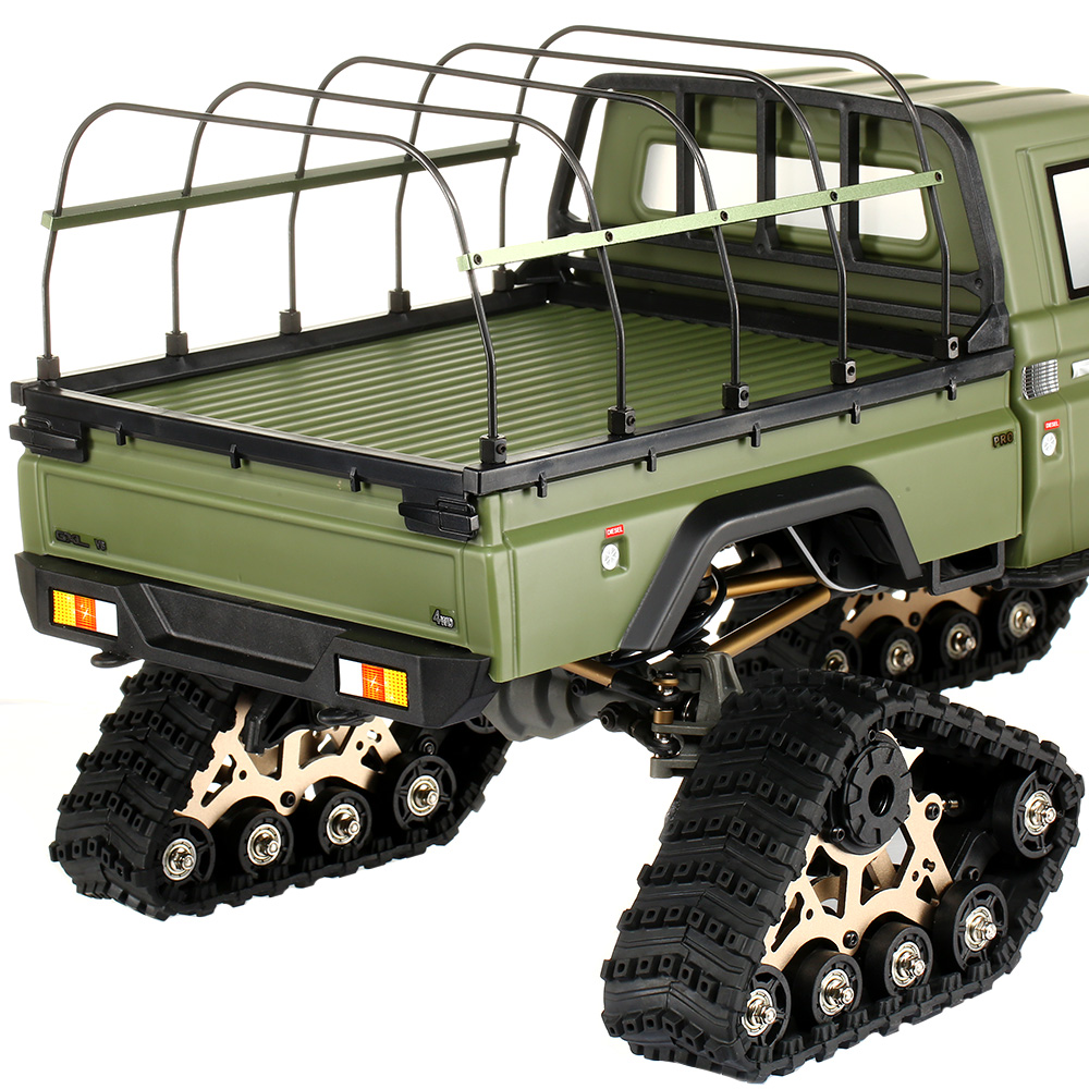 AMXROCK RCX10PTS 1:10 Crawler Profi inkl. Kettenfahrwerk Militr Grn Bild 7