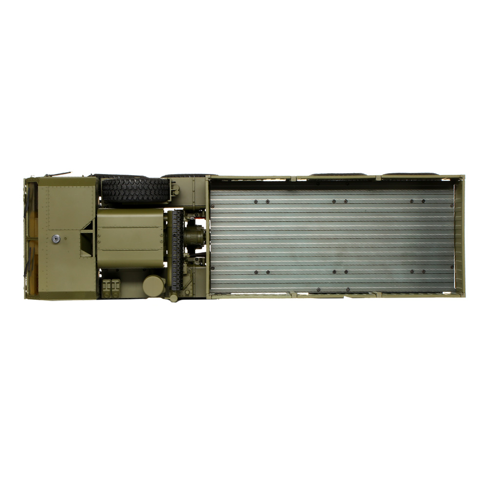RC US Militärtruck mit Ladefläche 8x8 Maßstab 1:12 RTR military grün inkl. 2,4 GHz Fernsteuerung Bild 9