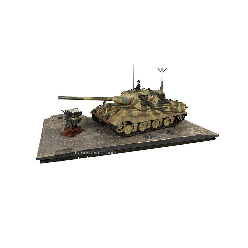 Forces of Valor Jagdtiger Porsche 1:32 Standmodell