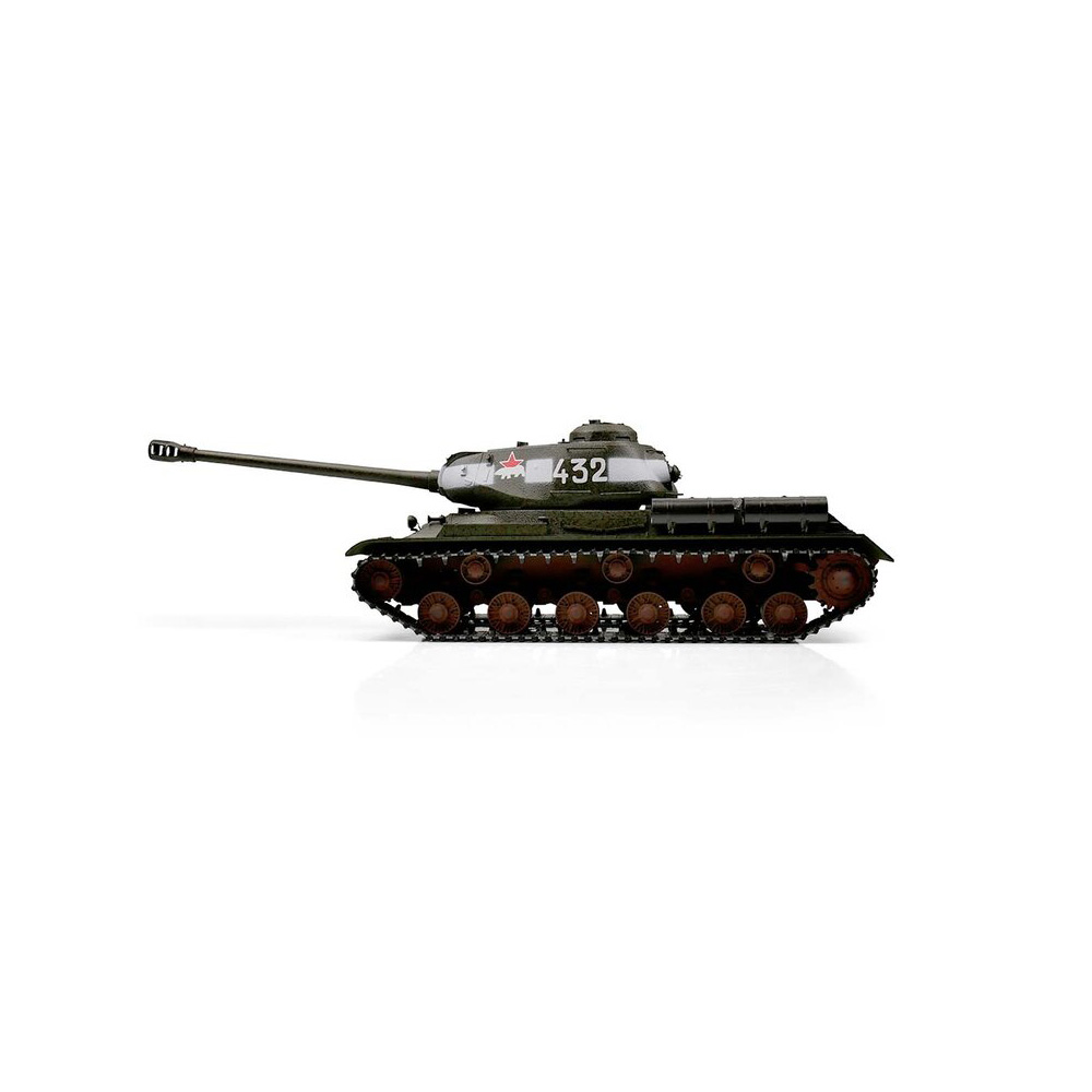 Torro RC Panzer IS-2 grn Profi-Edition 1:16 schussfhig, Rauch & Sound, Metallgetriebe und Metallketten, RTR Bild 1