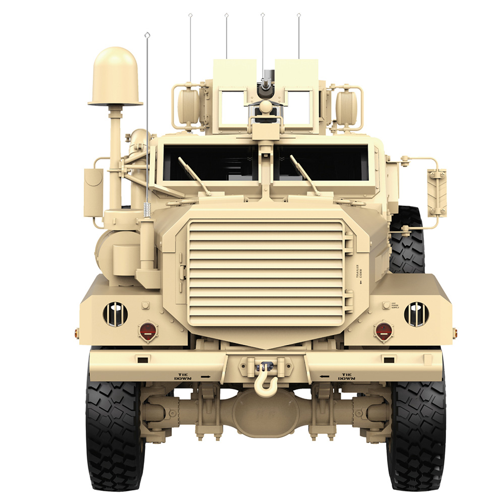 Amewi RC US-Militärfahrzeug MRAP 6X6 1:12 RTR Licht Sound und Rauch 22428 Bild 3