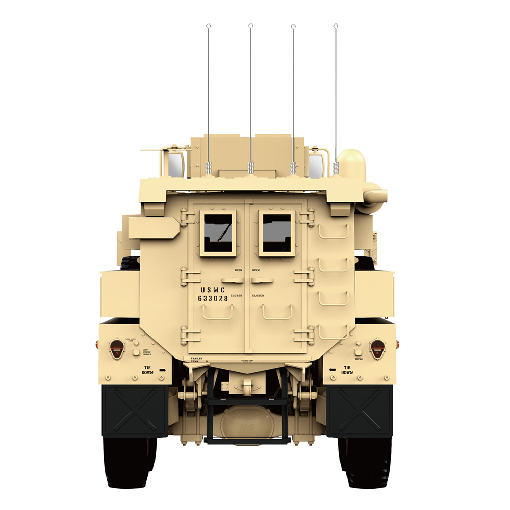 Amewi RC US-Militärfahrzeug MRAP 6X6 1:12 RTR Licht Sound und Rauch 22428 Bild 4