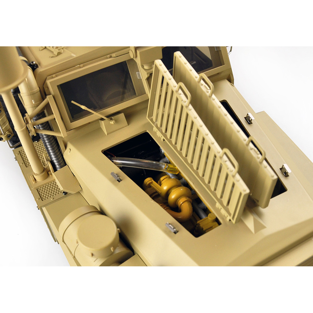 Amewi RC US-Militrfahrzeug MRAP 6X6 1:12 RTR, Rauch, Sound und Licht inkl. Seilwinde Bild 5