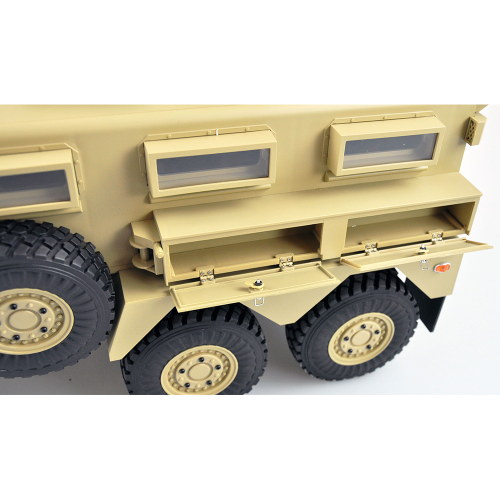 Amewi RC US-Militrfahrzeug MRAP 6X6 1:12 RTR, Rauch, Sound und Licht inkl. Seilwinde Bild 8