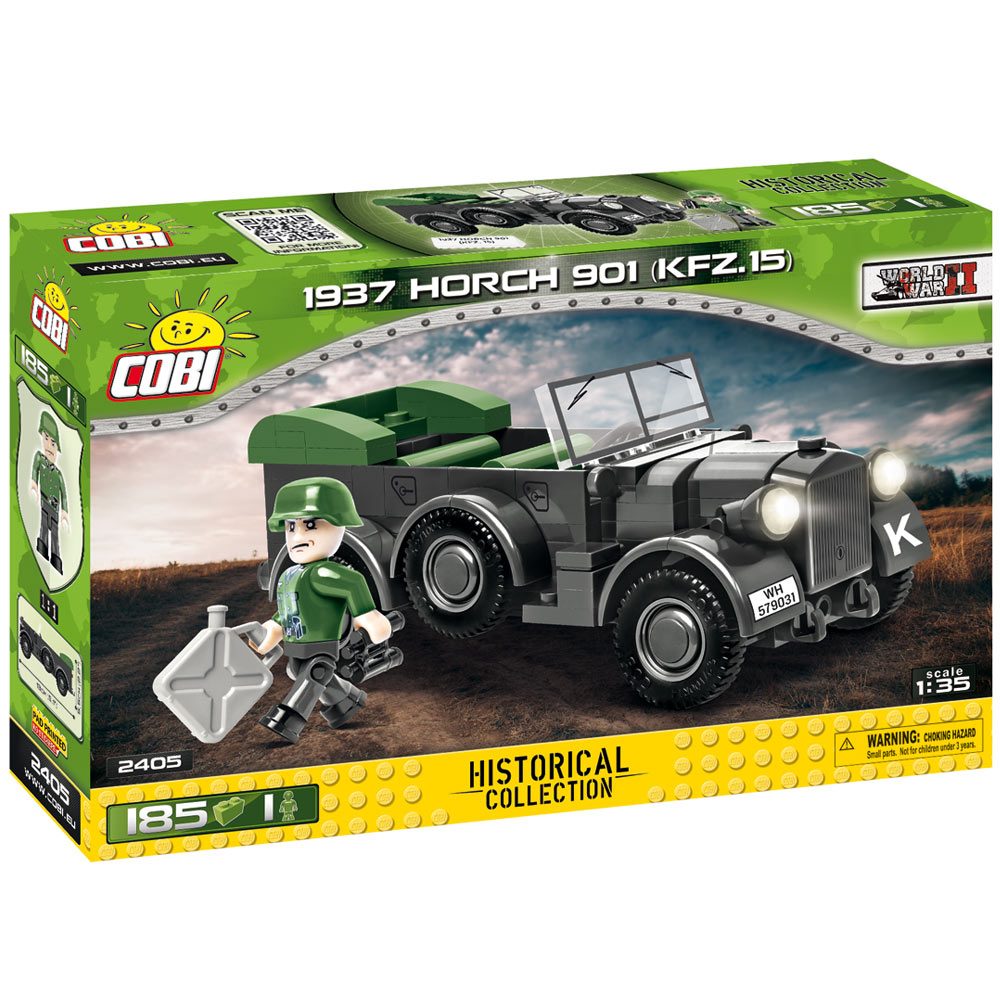 Cobi Historical Collection Bausatz 1937 Horch 901 KFZ.15 185 Teile 2405 Bild 1