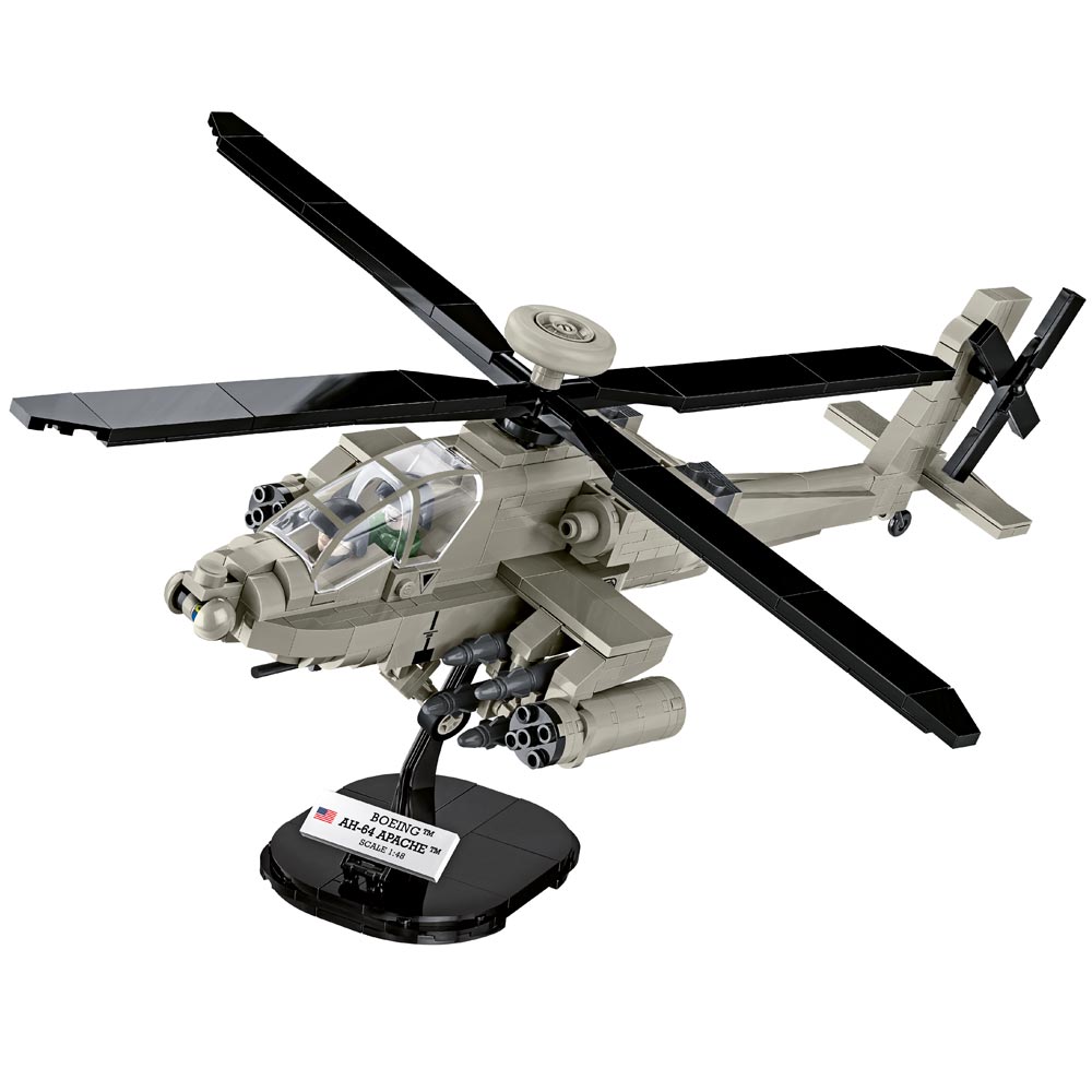 Cobi Armed Forces Bausatz Kampfhubschrauber AH-64 Apache 510 Teile 5808 Bild 1