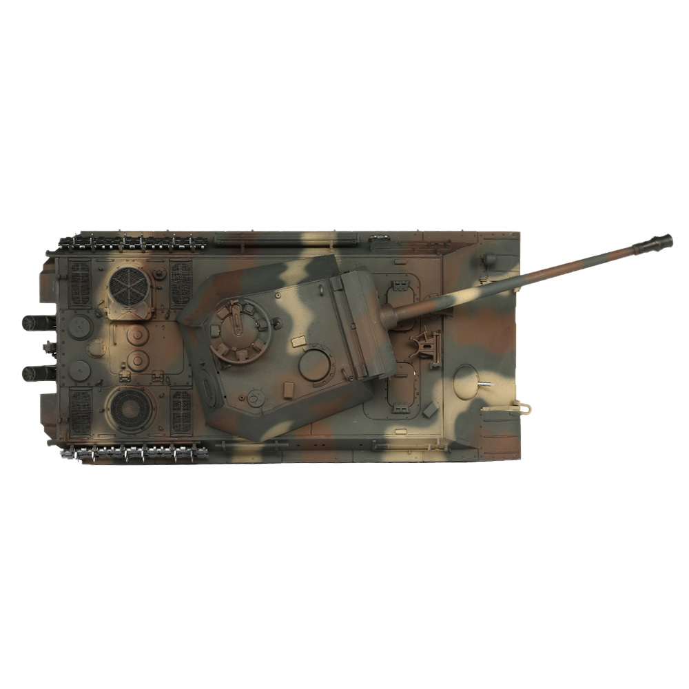 Torro RC Panzer Panther G tarn Profi-Edition 1:16 Infrarot Battlesystem, Rauch & Sound, Metallgetriebe und Metallketten, RTR Bild 5