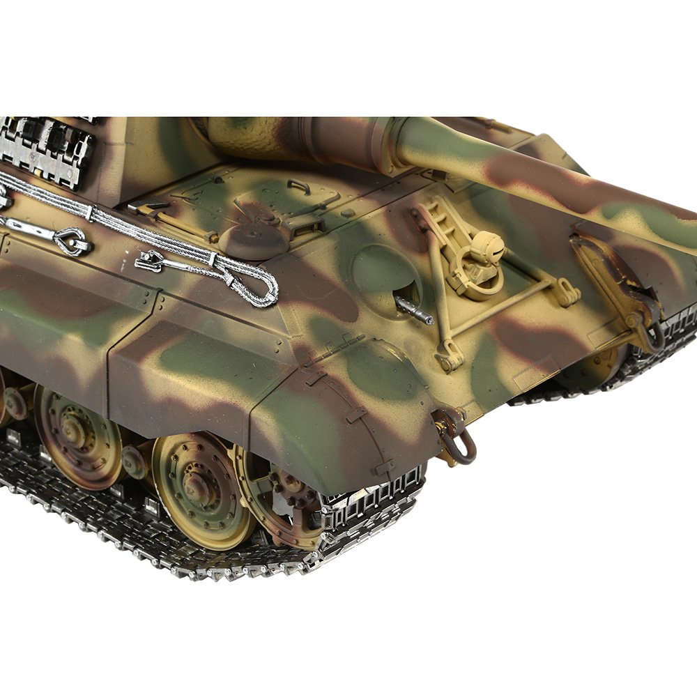 Torro RC Panzer Jagdtiger Sommertarn Profi-Edition 1:16 Infrarot Battlesystem, Rauch & Sound, Metallgetriebe und Metallkette Bild 2