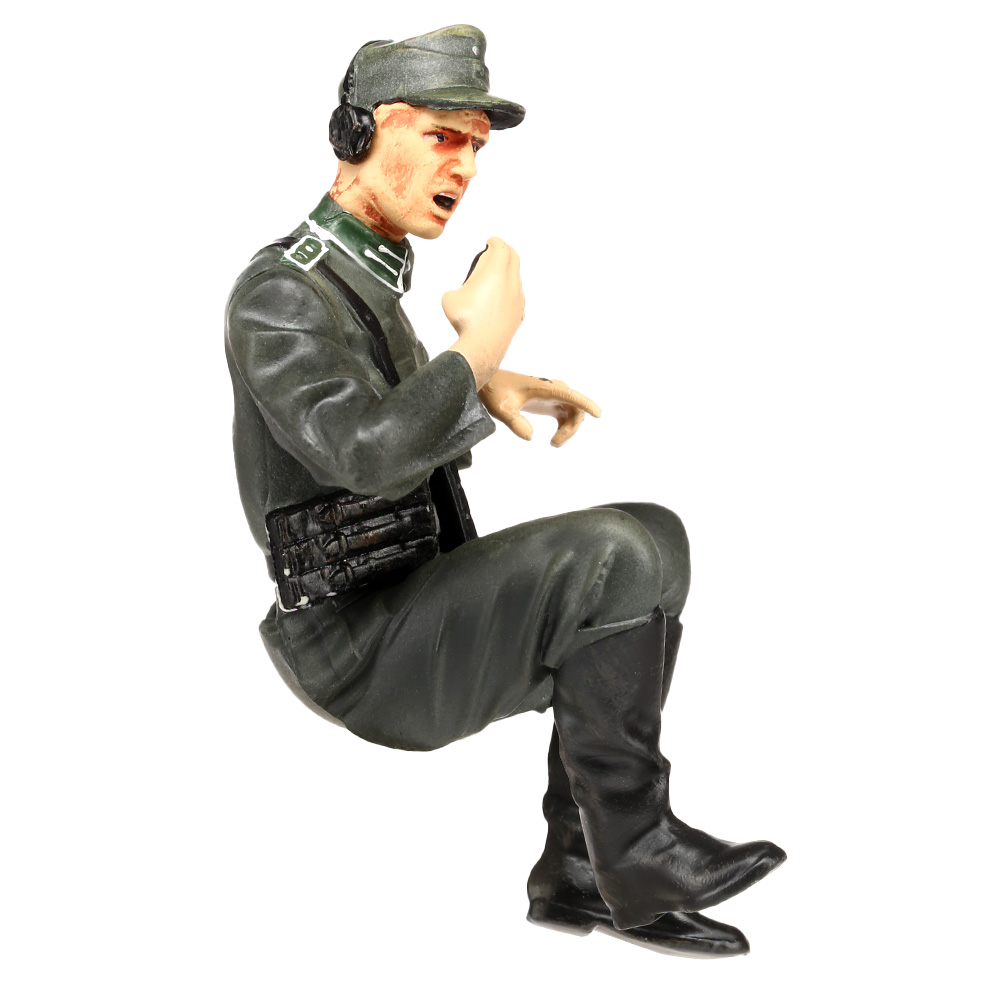 Torro Schwimmwagen Figur Funker 1:16 handbemalt Bild 1