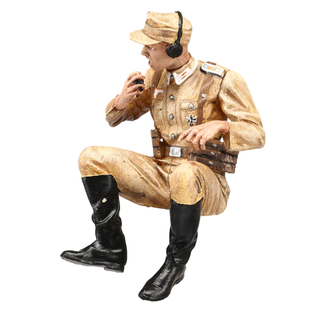 Torro Schwimmwagen Figur Funker 1:16 handbemalt Bild 1