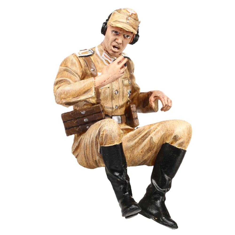 Torro Schwimmwagen Figur Funker 1:16 handbemalt Bild 4