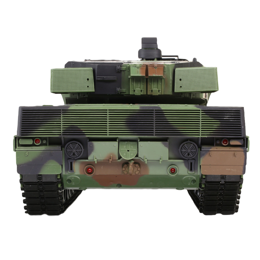 Amewi RC Panzer Leopard 2A6, tarn 1:16 schussfähig, Infrarot-Gefechtssystem, Rauch & Sound, RTR Bild 8
