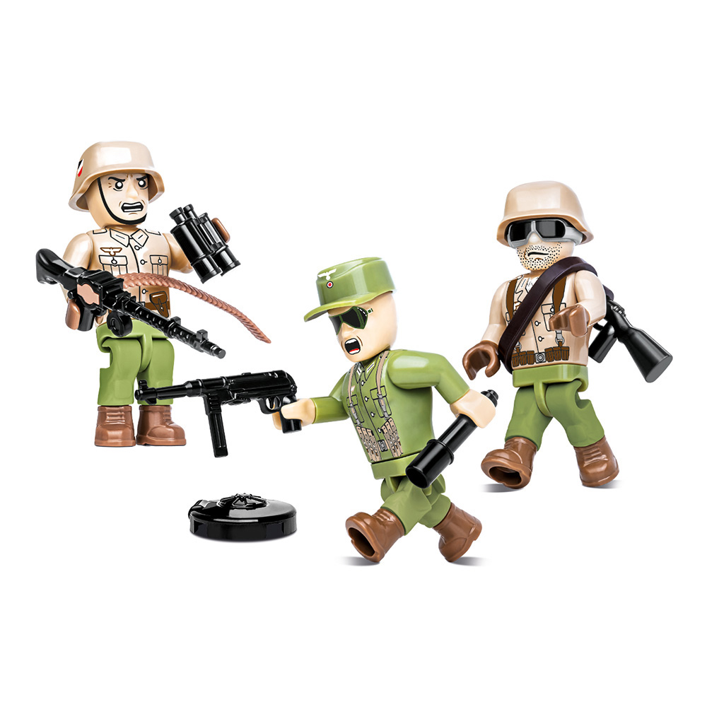 Cobi Historical Collection Deutsches Afrika Korps Soldiers 30 Teile 2050