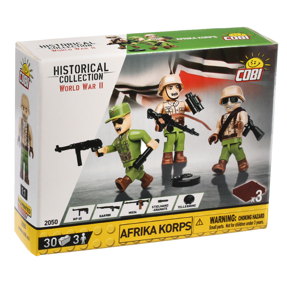 Cobi Historical Collection Deutsches Afrika Korps Soldiers 30 Teile 2050 Bild 1