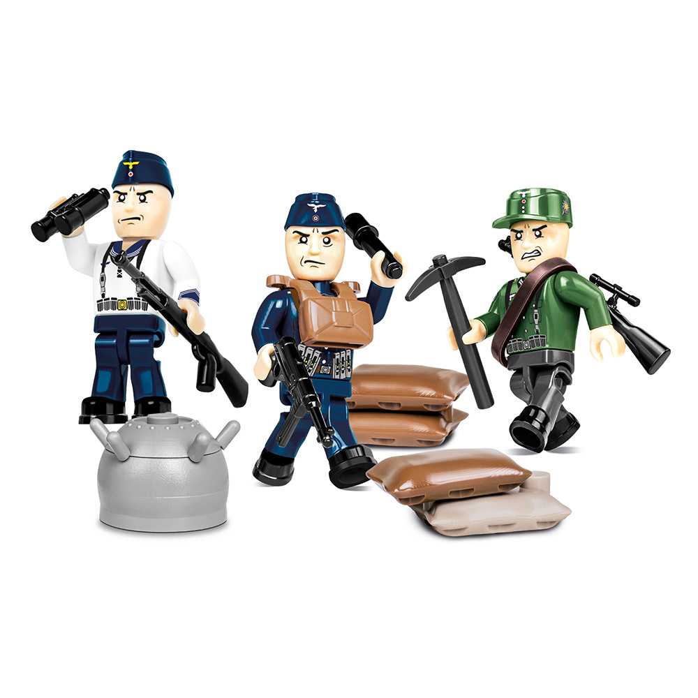 Cobi Historical Collection Narvik 1940 Deutsche Soldaten 30 Teile 2046