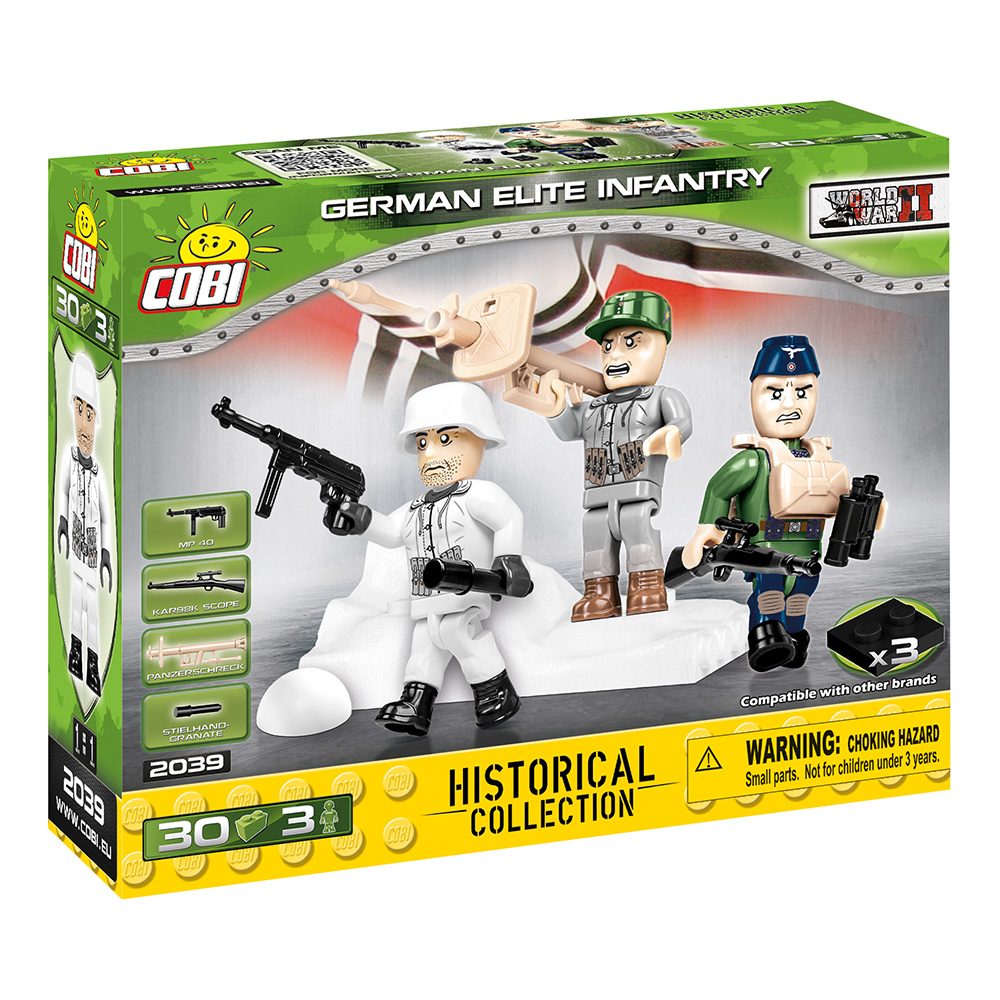 Cobi Historical Collection Deutsche Elite Infantry Soldiers 30 Teile 2039 Bild 1