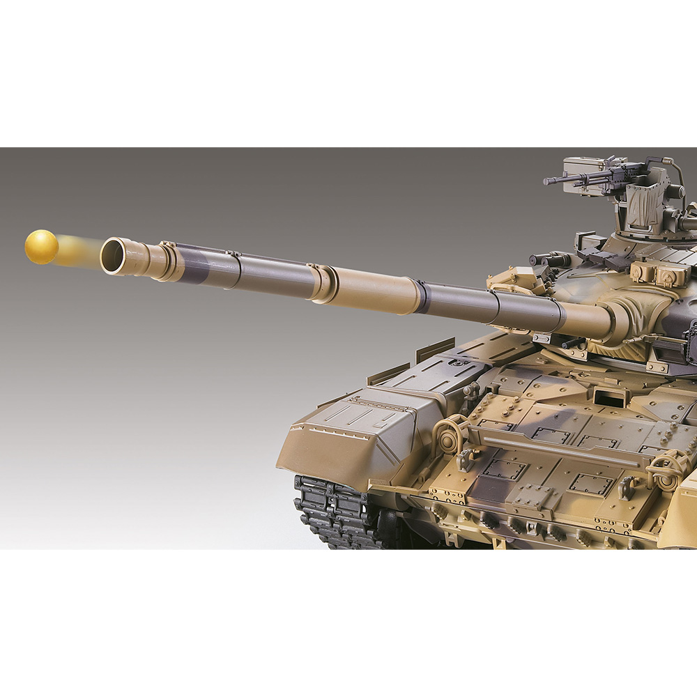 Amewi Rc Panzer T-90 tarn, 1:16, Advanced Line RTR, schussf., Infrarotsystem, Rauch & Sound Bild 1