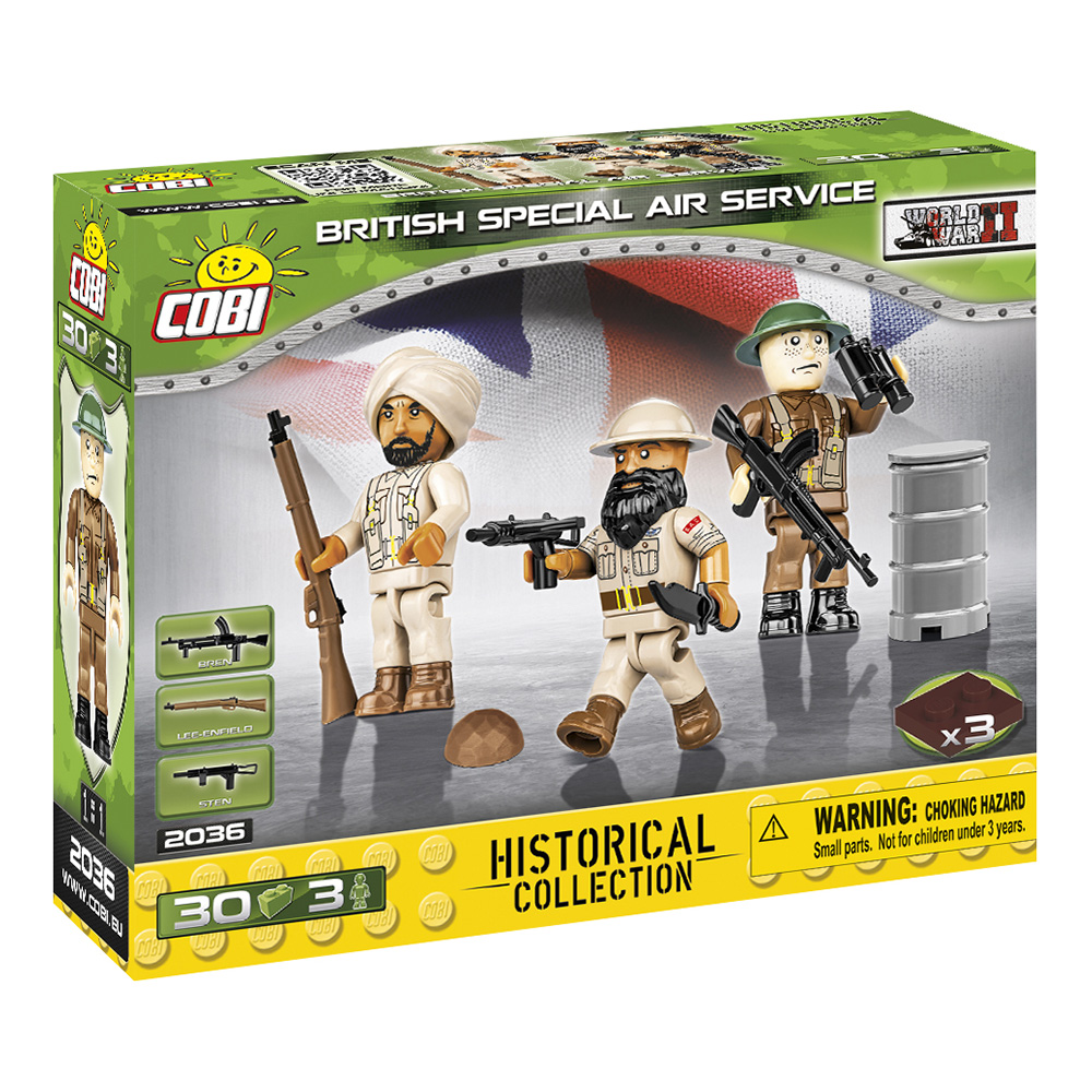 Cobi Historical Collection British Special Air Service Soldiers 30 Teile 2036 Bild 1