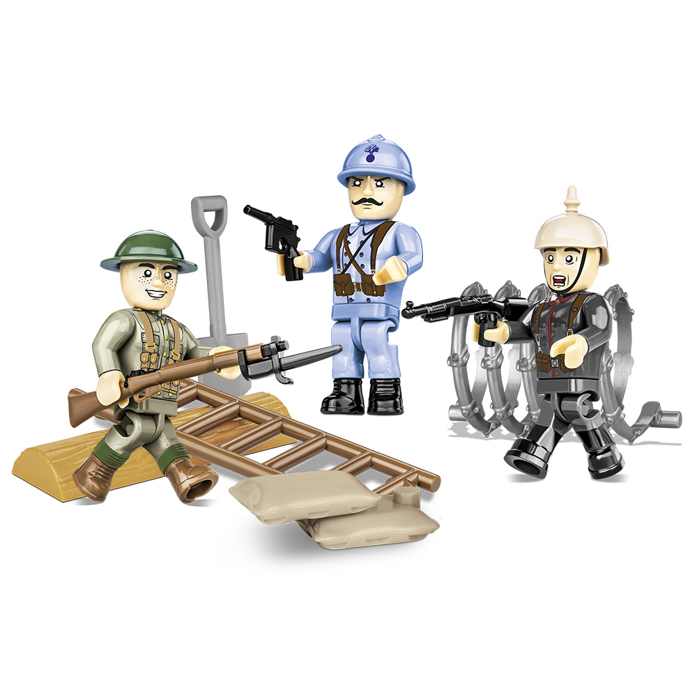 Cobi Historical Collection Soldaten des 1. Weltkrieges 30 Teile 2051