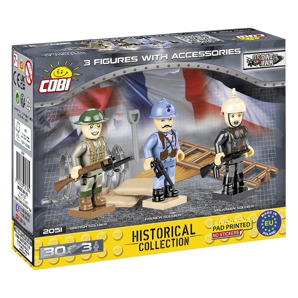 Cobi Historical Collection Soldaten des 1. Weltkrieges 30 Teile 2051 Bild 2