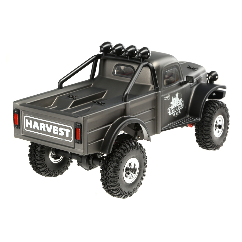 Amewi AMXROCK AM18 Harvest Scale RC Crawler Gelndewagen 1:18 RTR grau Bild 1