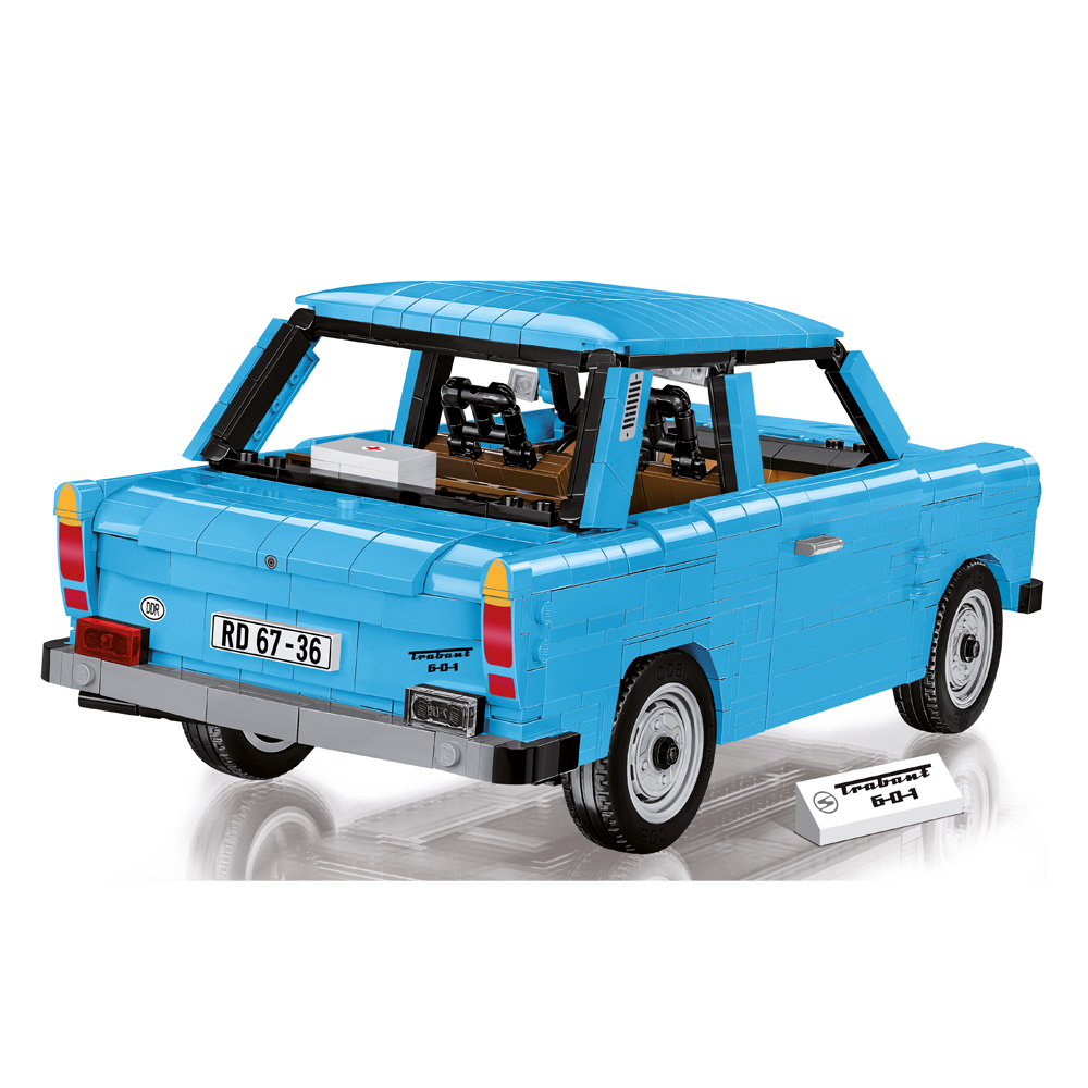 Cobi Youngtimer Collection Bausatz 1:12 Trabant 601 blau 1420 Teile 24331 Bild 1