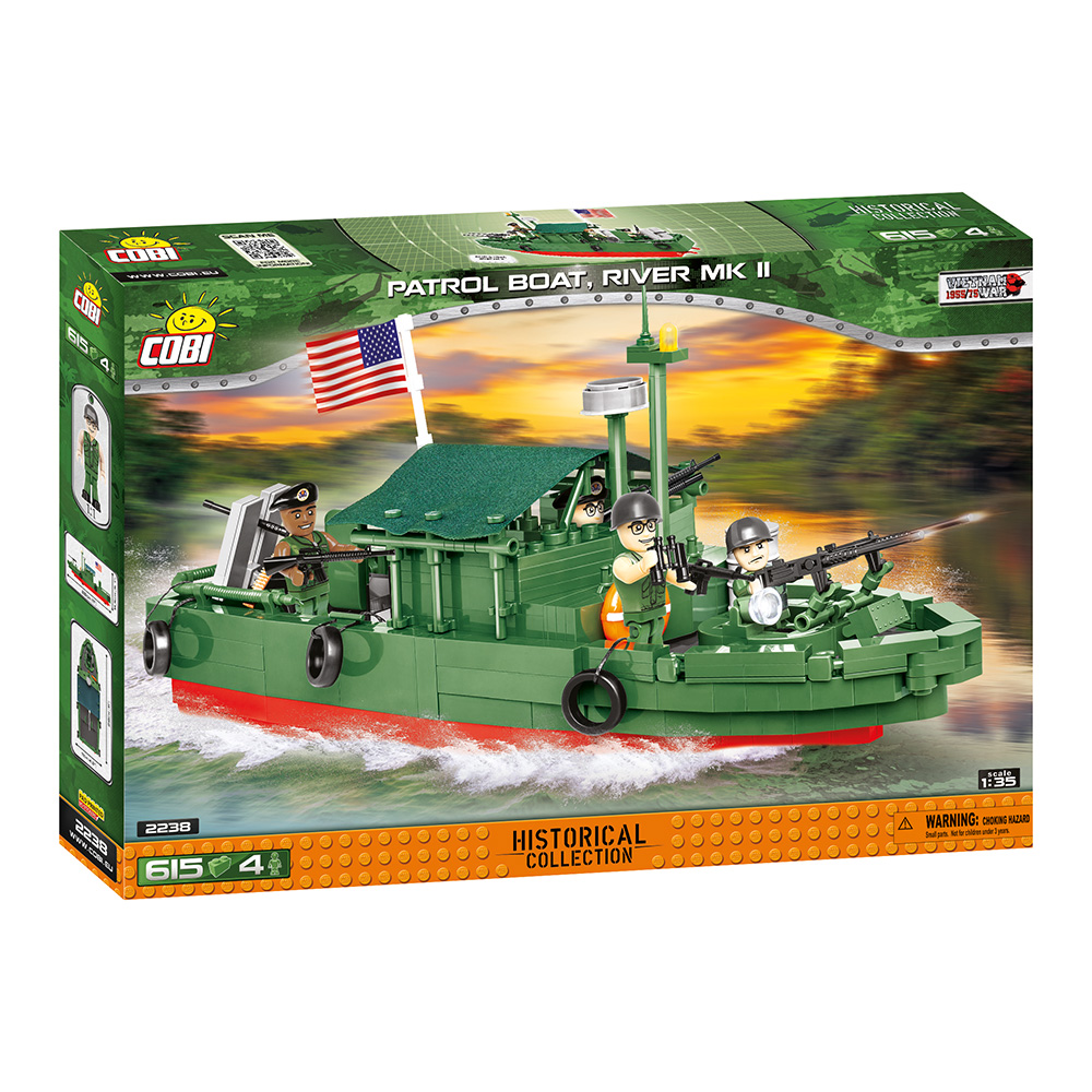 Cobi Historical Collection Bausatz Patrol Boat River 31 MK. II 615 Teile 2238 Bild 1