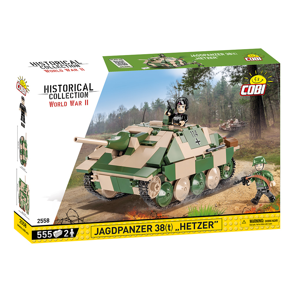 Cobi Historical Collection Bausatz Jagdpanzer 38t Hetzer 555 Teile 2558 Bild 2